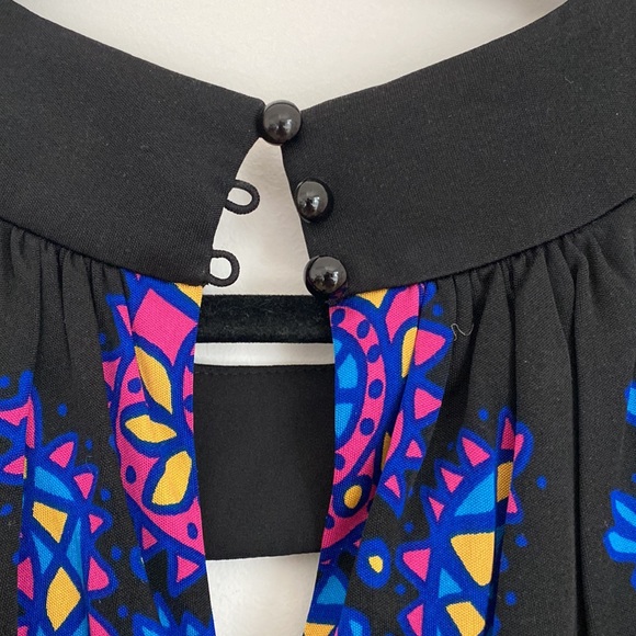 tibi New York Sleeveless Multi Print Silk Dress Medium NWT - Picture 7 of 16